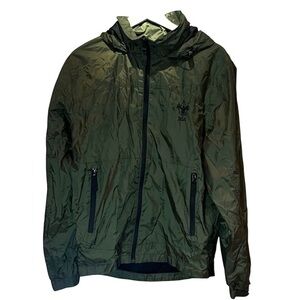 Boy Scouts BSA adult Wind Tech Jacket Green Size Medium